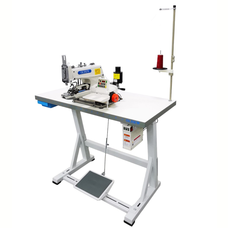 OLISEW OLD-1377 Guzikarka jednonitkowa, servo Direct Drive - Guzikarki - Producent Maszyn Do Szycia - Zdjęcie nr  2