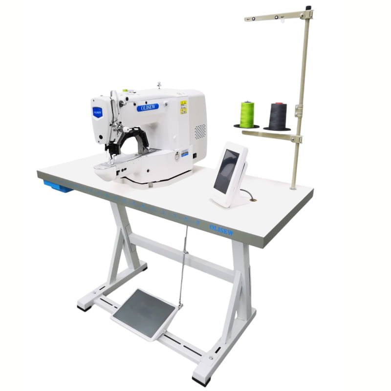 OLISEW OLD-1900ASS (3w1) Ryglówka/guzikarka, pole szycia 30x40 mm, servo Direct Drive - Ryglówki - Producent Maszyn Do Szycia - Zdjęcie nr  1
