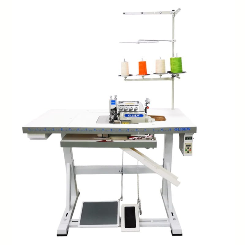 OLISEW OLD-5216H (5x5) 2w1 Owerlok pięcionitkowy do wszywania zamków, servo Direct Drive - Owerloki przemysłowe - Producent Maszyn Do Szycia - Zdjęcie nr  2