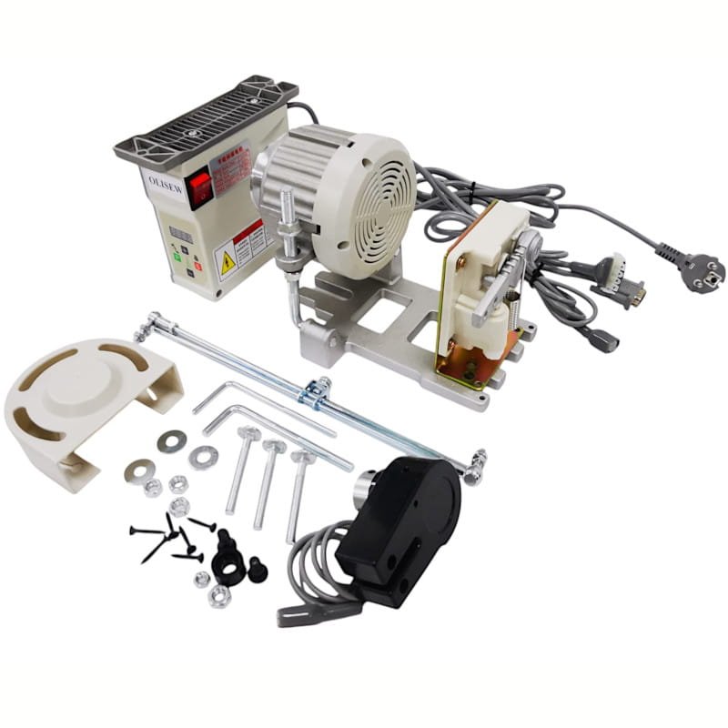 OLISEW OL-55A-1 (550W) Energooszczędny silnik servo z funkcją pozycjonowania igły - Silniki do maszyn przemysłowych - Producent Maszyn Do Szycia - Zdjęcie nr  3