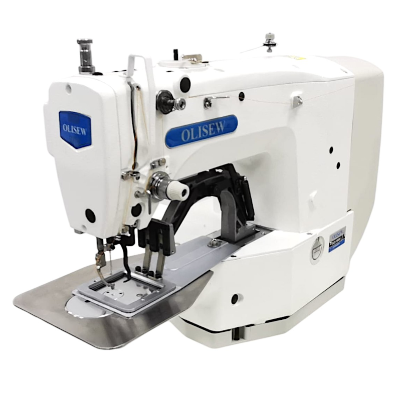 OLISEW OLD-1906H Ryglówka-Maszyna programowalna, pole szycia 60x40mm, servo Direct Drive - Ryglówki - Producent Maszyn Do Szycia - Zdjęcie nr  4