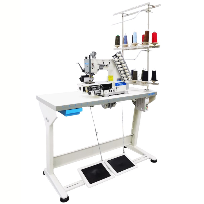 OLISEW OL008-08064P/VWL Maszyna łańcuszkowa 8-igłowa, 16-nitkowa, servo Direct Drive - Maszyny łańcuszkowe - Producent Maszyn Do Szycia - Zdjęcie nr  3