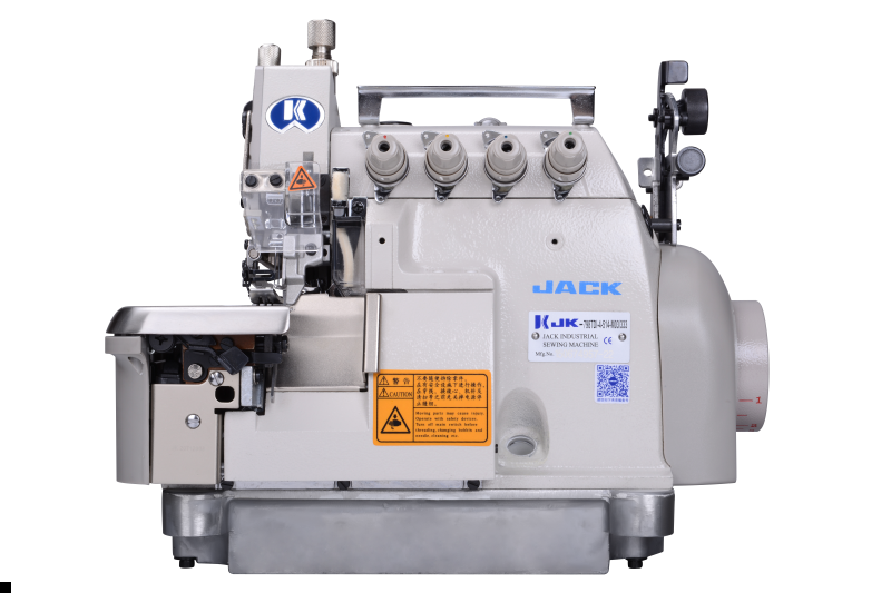 OWERLOK 4 NITKOWY Z GÓRNYM TRANSPORTEM JACK JK 798TDI-4-514-A04/435 - Owerloki przemysłowe - Producent Maszyn Do Szycia - Zdjęcie nr  1